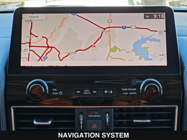 Photo of 2023 Mineral Black INFINITI QX80