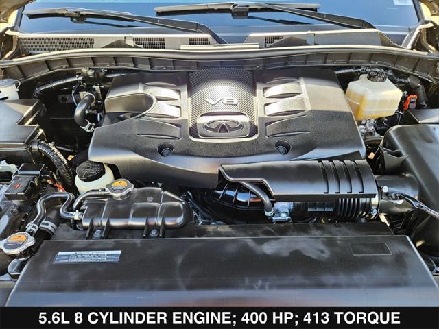 Photo of 2023 Mineral Black INFINITI QX80