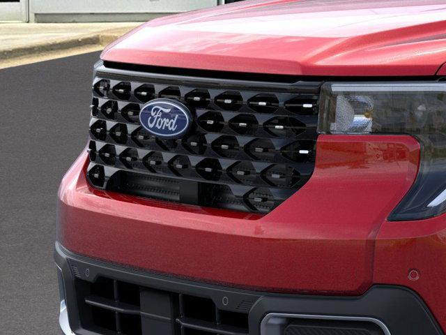 Photo of 2025 Ruby Red Metallic Tinted Clearcoat Ford Maverick