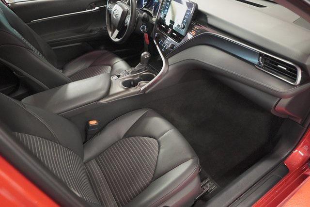 Photo of 2022 Supersonic Red Toyota Camry