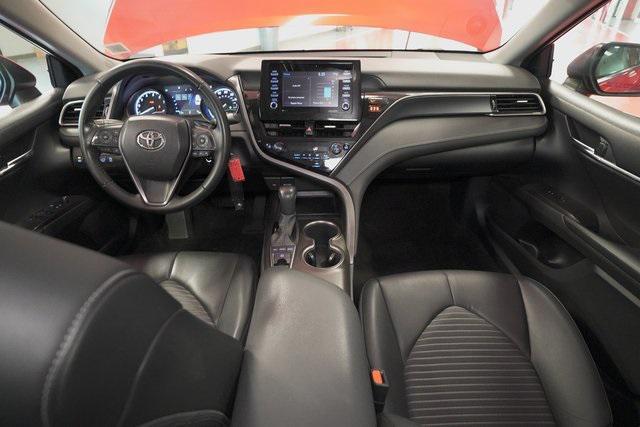 Photo of 2022 Supersonic Red Toyota Camry