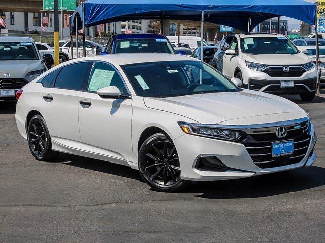 Photo of 2021 Platinum White Pearl Honda Accord