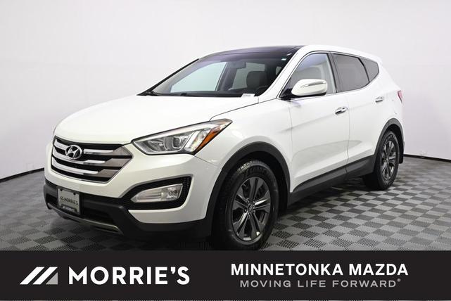 Photo of 2013 Frost White Pearl Hyundai SANTA FE