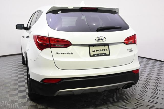 Photo of 2013 Frost White Pearl Hyundai SANTA FE