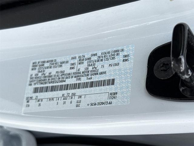 Photo of 2024 OXFORD WHITE Ford F-250