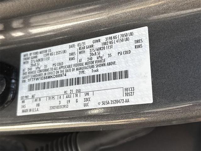 Photo of 2021 Carbonized Gray Metallic Ford F-150