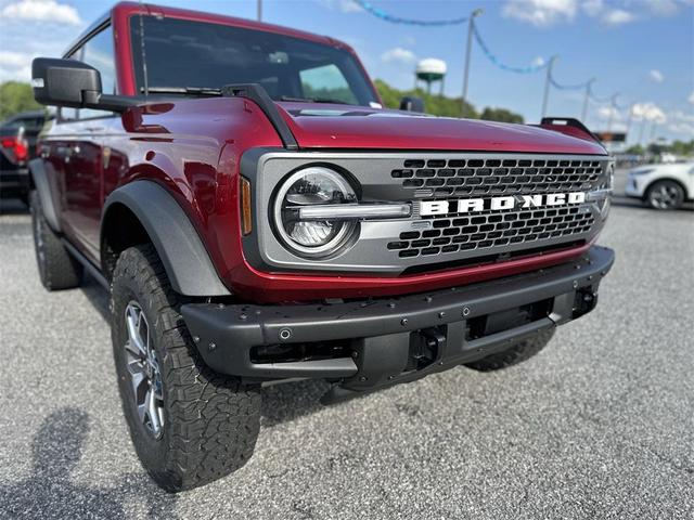 Photo of 2025 Ruby Red Metallic Tinted Clearcoat Ford Bronco