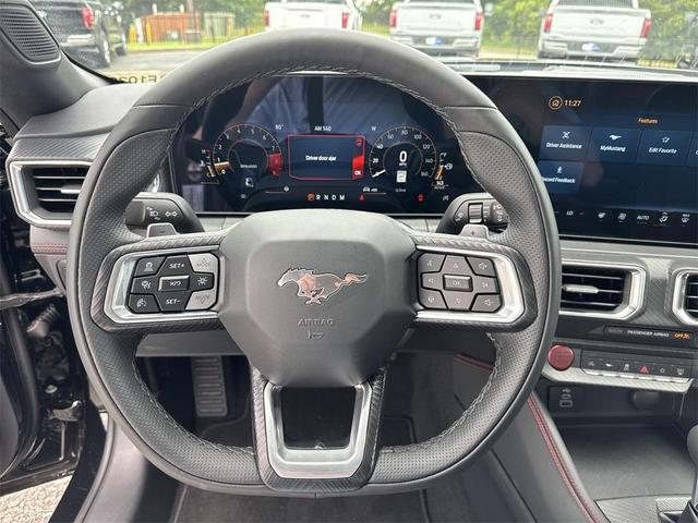 Photo of 2025 Shadow Black Ford Mustang
