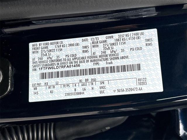 Photo of 2024 Blue Metallic Ford F-150