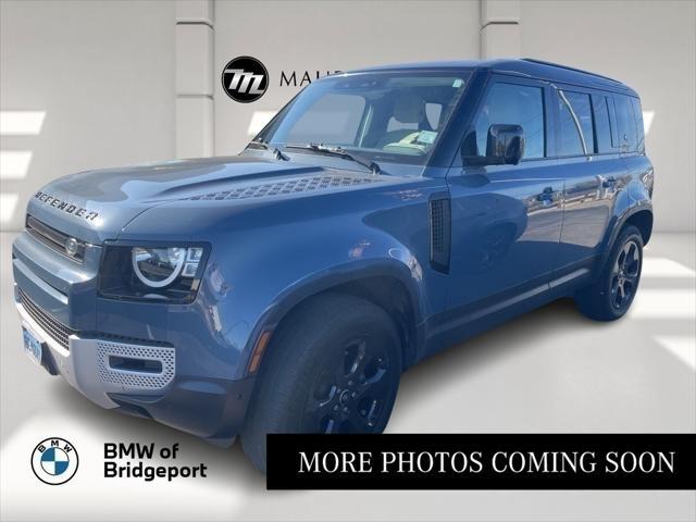 Photo of 2021 Tasman Blue Metallic Land Rover Defender