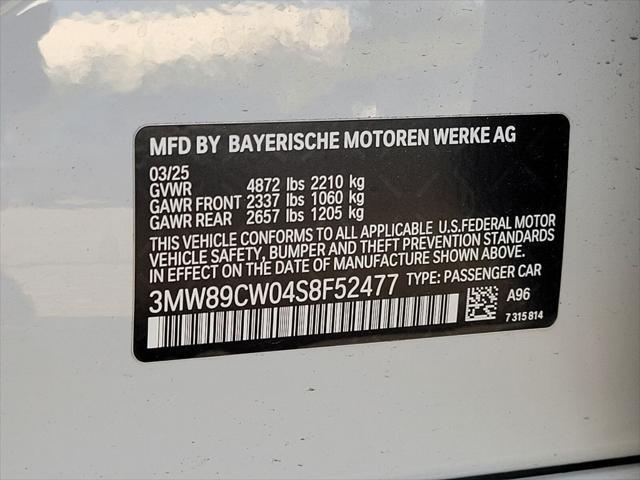 Photo of 2025 White BMW 330