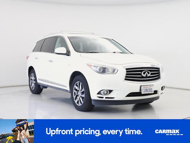 Photo of 2014 White INFINITI QX60