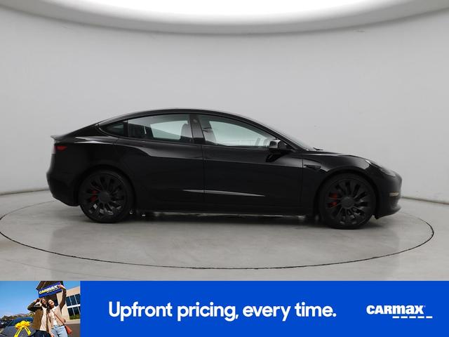Photo of 2023 Black Tesla Model 3