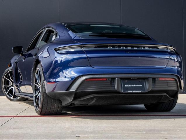 Photo of 2023 Gentian Blue Metallic Porsche Taycan
