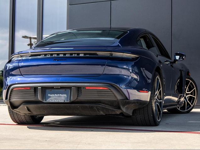 Photo of 2023 Gentian Blue Metallic Porsche Taycan