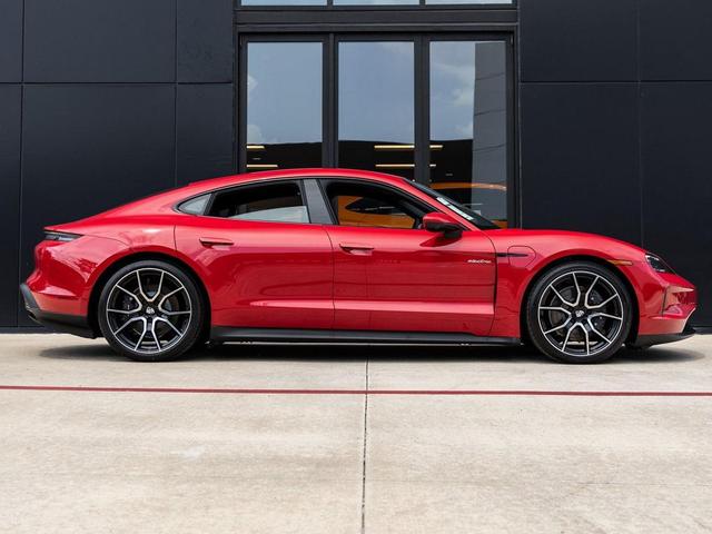 Photo of 2025 Carmine Red Porsche Taycan