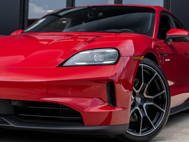 Photo of 2025 Carmine Red Porsche Taycan