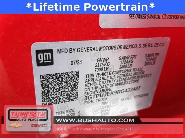 Photo of 2024 Cardinal Red GMC Sierra 1500