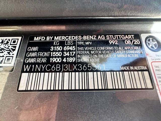 Photo of 2020 Mojave Silver Metallic Mercedes-Benz G-Class