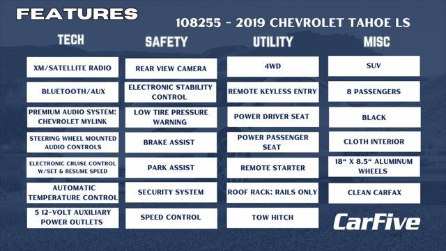 Photo of 2019 Black Chevrolet Tahoe