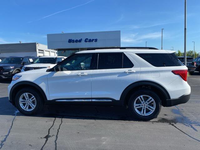 Photo of 2022 Star White Metallic Tri-Coat Ford Explorer