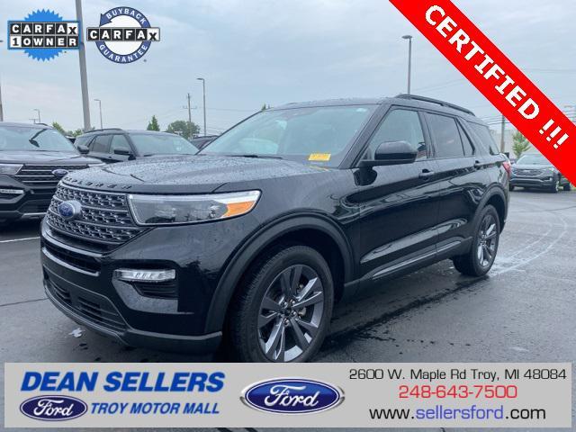 Photo of 2023 Agate Black Metallic Ford Explorer
