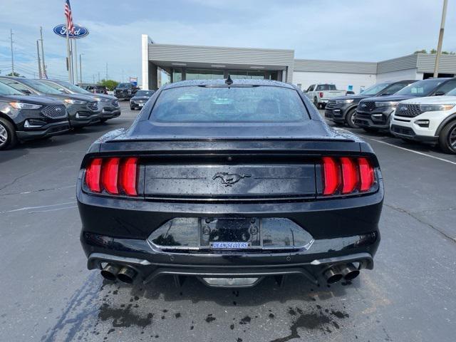 Photo of 2022 Shadow Black Ford Mustang
