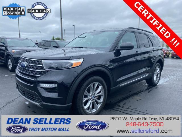 Photo of 2023 Agate Black Metallic Ford Explorer