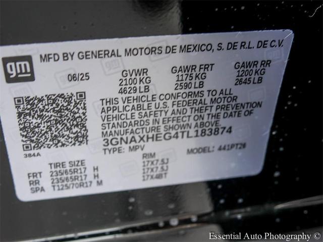 Photo of 2026 Mosaic Black Metallic Chevrolet Equinox