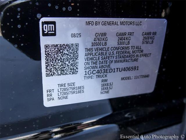 Photo of 2026 Black Chevrolet Silverado EV