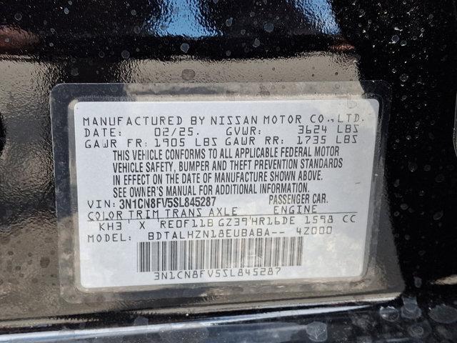 Photo of 2025 Super Black Nissan Versa