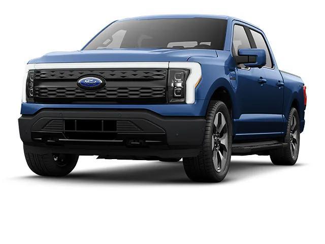 Photo of 2022 Atlas Blue Metallic Ford F-150 Lightning