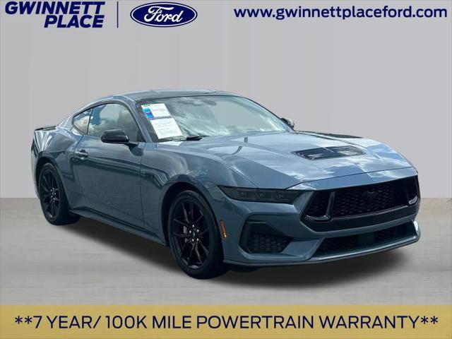 Photo of 2024 Vapor Blue Metallic Ford Mustang