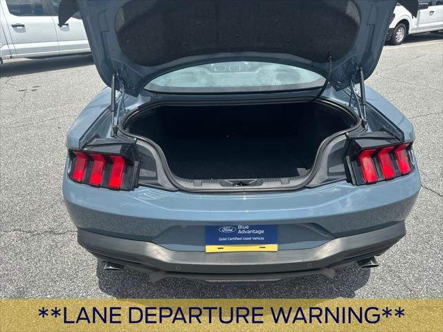 Photo of 2024 Vapor Blue Metallic Ford Mustang