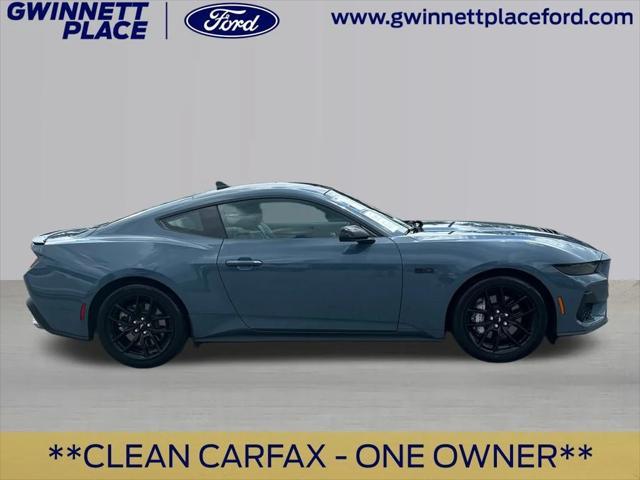 Photo of 2024 Vapor Blue Metallic Ford Mustang