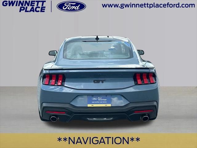 Photo of 2024 Vapor Blue Metallic Ford Mustang