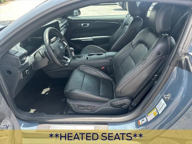 Photo of 2024 Vapor Blue Metallic Ford Mustang