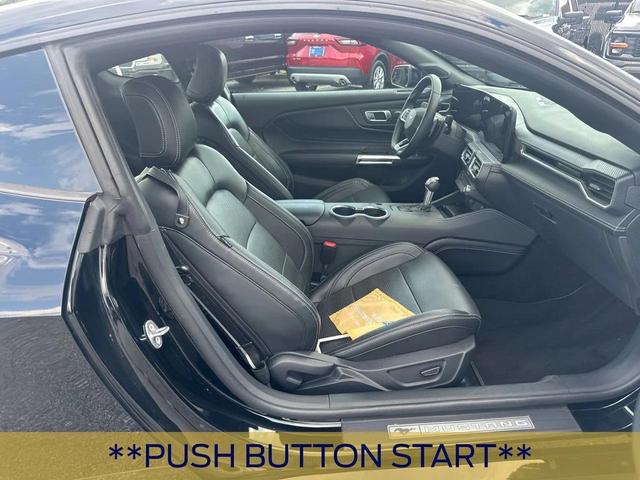Photo of 2024 Shadow Black Ford Mustang