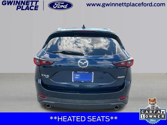 Photo of 2023 Deep Crystal Blue Mica Mazda CX-5