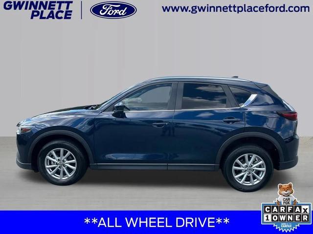 Photo of 2023 Deep Crystal Blue Mica Mazda CX-5