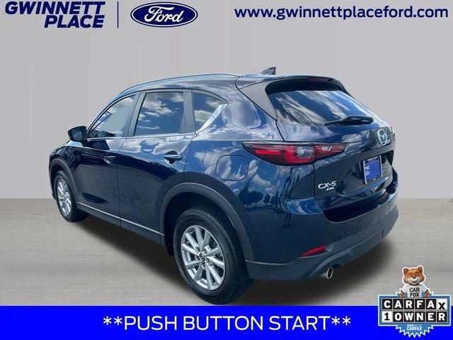 Photo of 2023 Deep Crystal Blue Mica Mazda CX-5