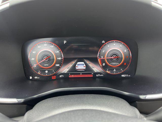 Photo of 2023 Calypso Red Hyundai SANTA FE