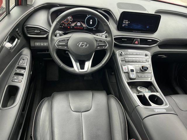Photo of 2023 Calypso Red Hyundai SANTA FE