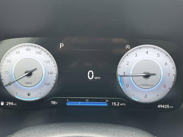Photo of 2023 Serenity White Pearl Hyundai SANTA FE