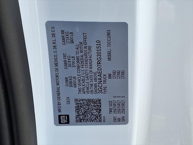 Photo of 2024 Summit White Chevrolet Silverado 1500