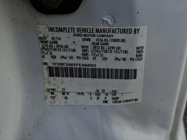 Photo of 2015 Oxford White Ford F-250
