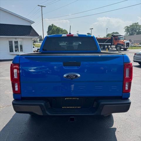 Photo of 2022 Velocity Blue Metallic Ford Ranger