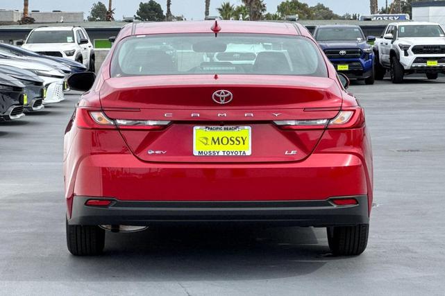 Photo of 2025 Supersonic Red Toyota Camry