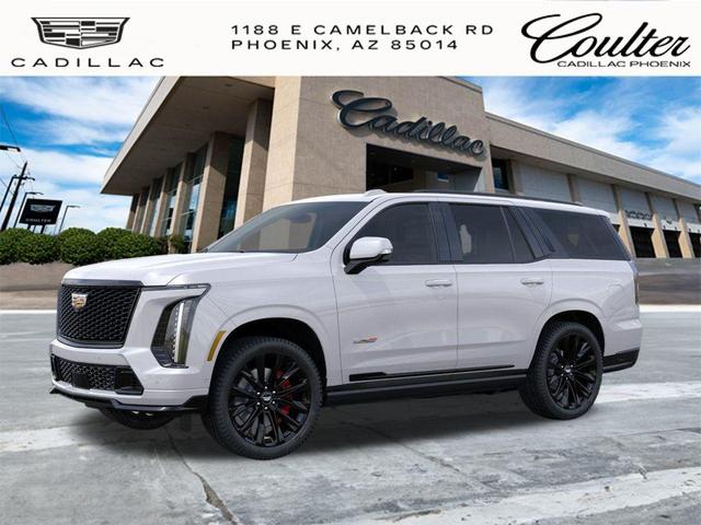 Photo of 2025 Crystal White Tricoat Cadillac Escalade