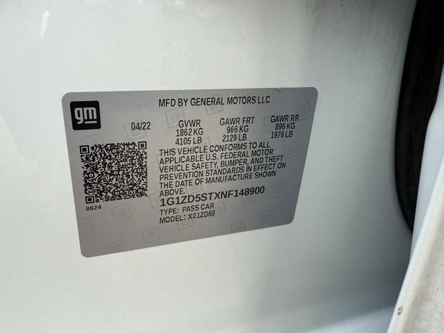 Photo of 2022 Summit White Chevrolet Malibu